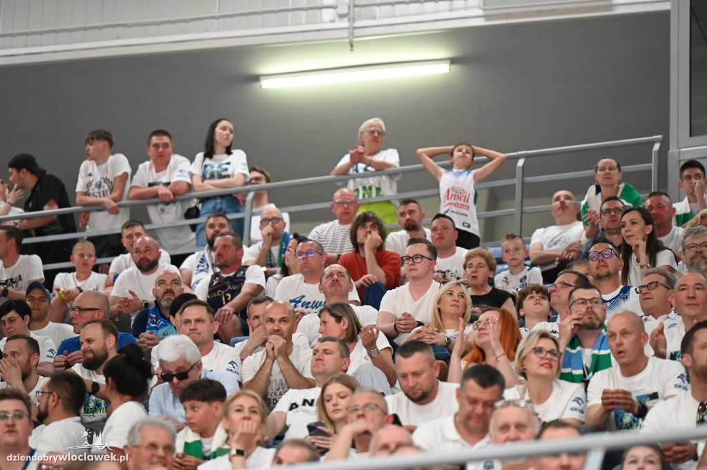 Kibice na meczu Anwil Włocławek vs. Legia Warszawa