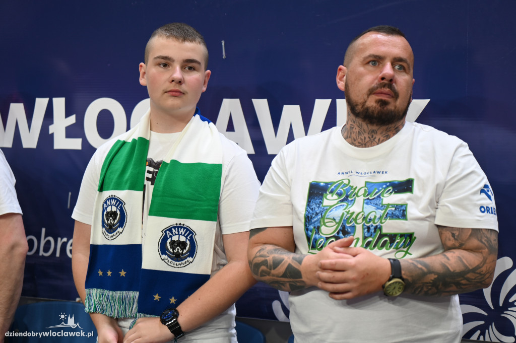 Kibice na meczu Anwil Włocławek vs. Legia Warszawa