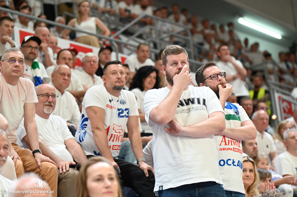Kibice na meczu Anwil Włocławek vs. Legia Warszawa