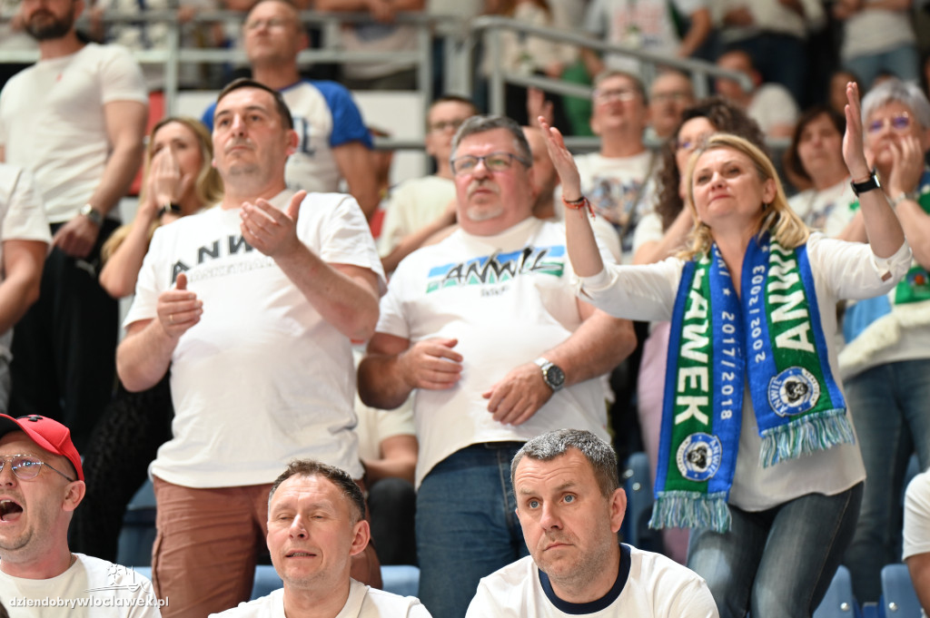 Kibice na meczu Anwil Włocławek vs. Legia Warszawa