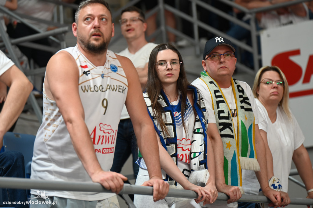 Kibice na meczu Anwil Włocławek vs. Legia Warszawa