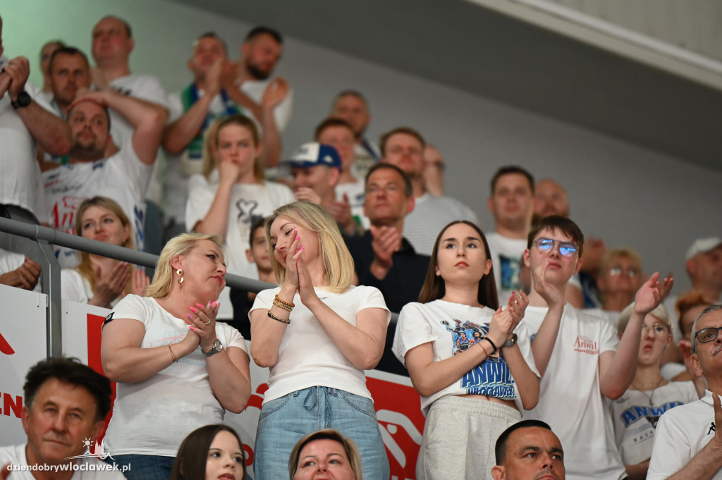 Kibice na meczu Anwil Włocławek vs. Legia Warszawa