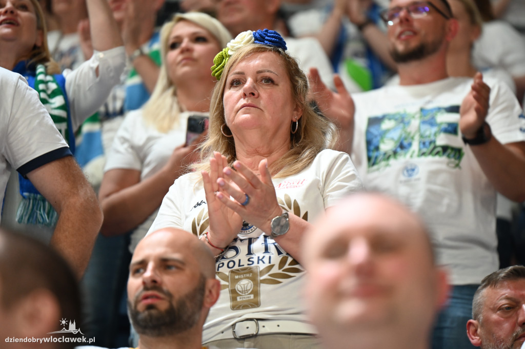 Kibice na meczu Anwil Włocławek vs. Legia Warszawa