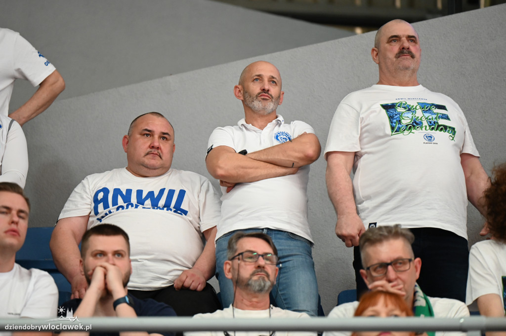 Kibice na meczu Anwil Włocławek vs. Legia Warszawa