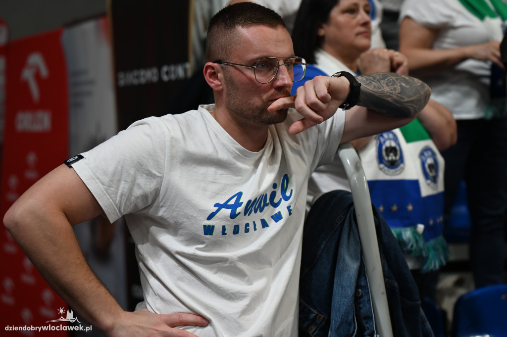 Kibice na meczu Anwil Włocławek vs. Legia Warszawa