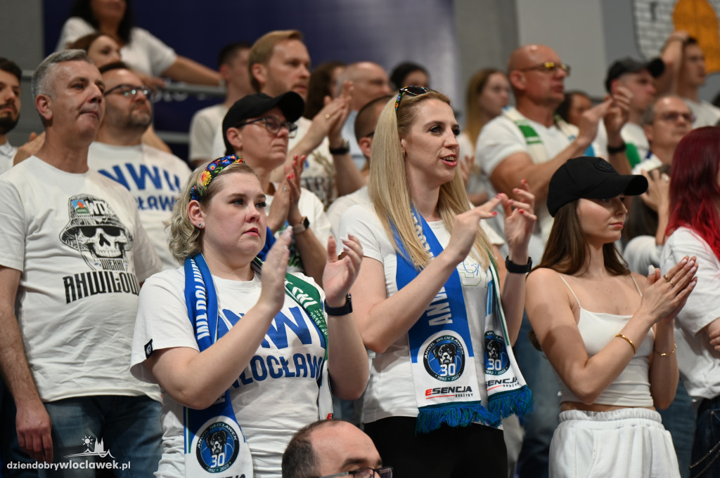 Kibice na meczu Anwil Włocławek vs. Legia Warszawa