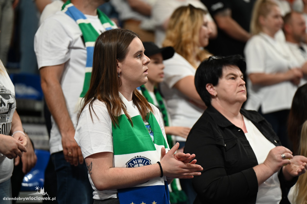 Kibice na meczu Anwil Włocławek vs. Legia Warszawa