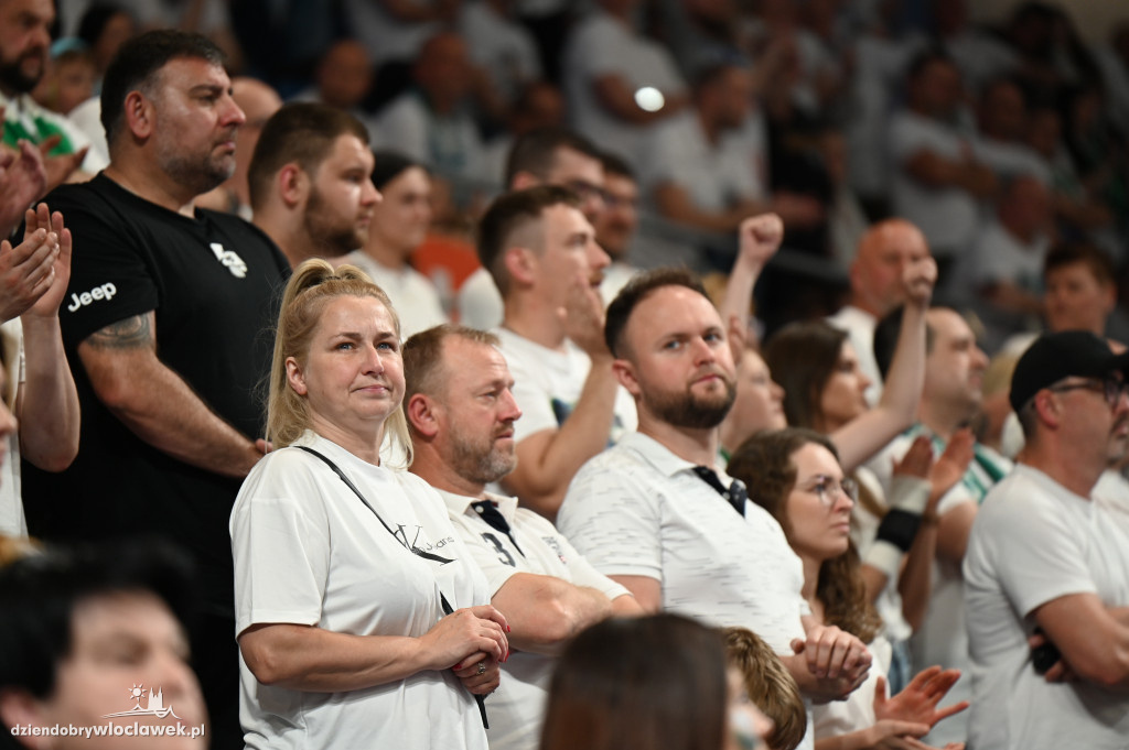 Kibice na meczu Anwil Włocławek vs. Legia Warszawa