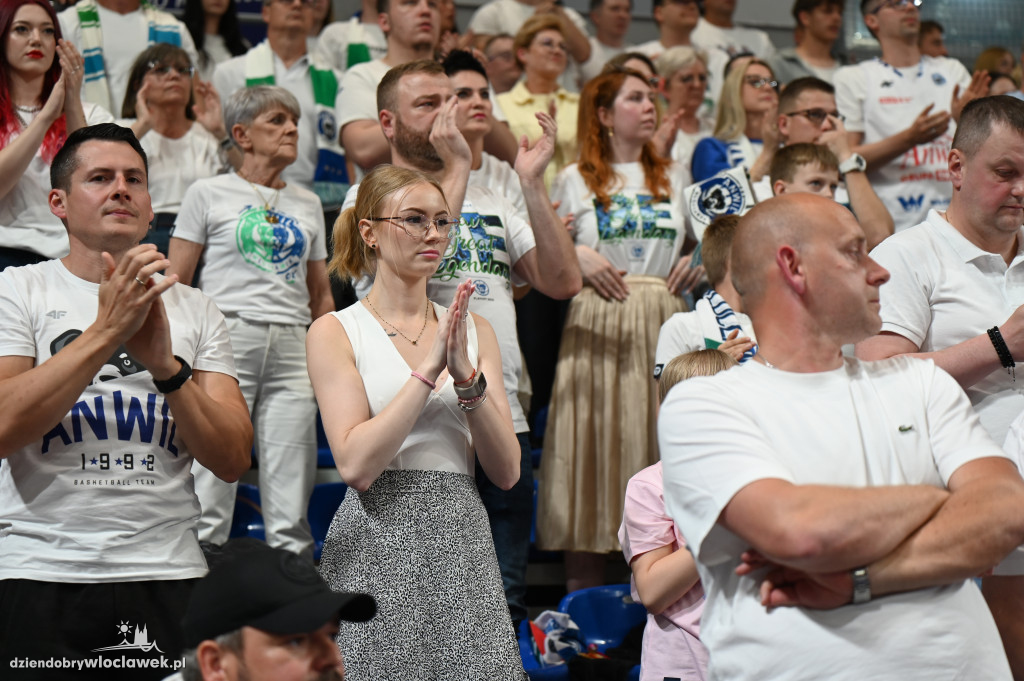 Kibice na meczu Anwil Włocławek vs. Legia Warszawa