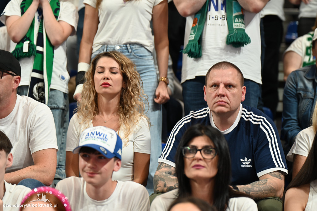 Kibice na meczu Anwil Włocławek vs. Legia Warszawa