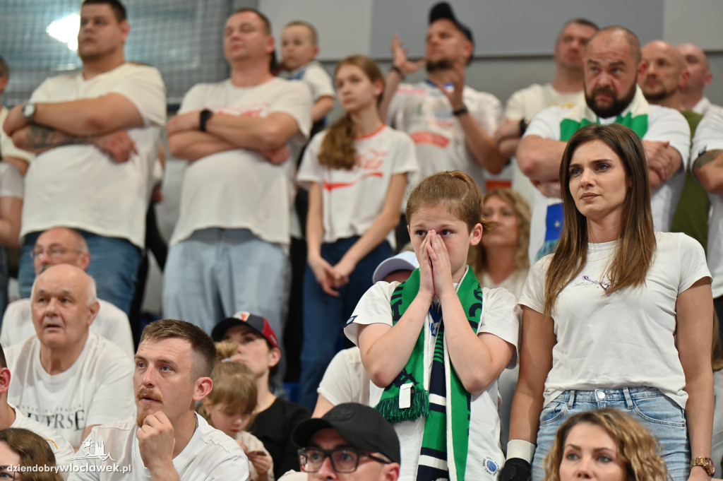 Kibice na meczu Anwil Włocławek vs. Legia Warszawa