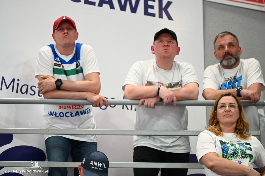 Kibice na meczu Anwil Włocławek vs. Legia Warszawa