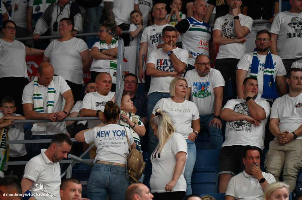 Kibice na meczu Anwil Włocławek vs. Legia Warszawa