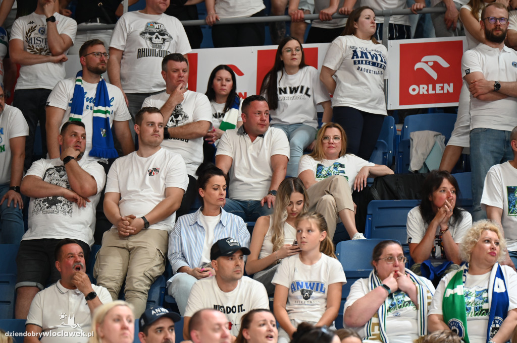 Kibice na meczu Anwil Włocławek vs. Legia Warszawa