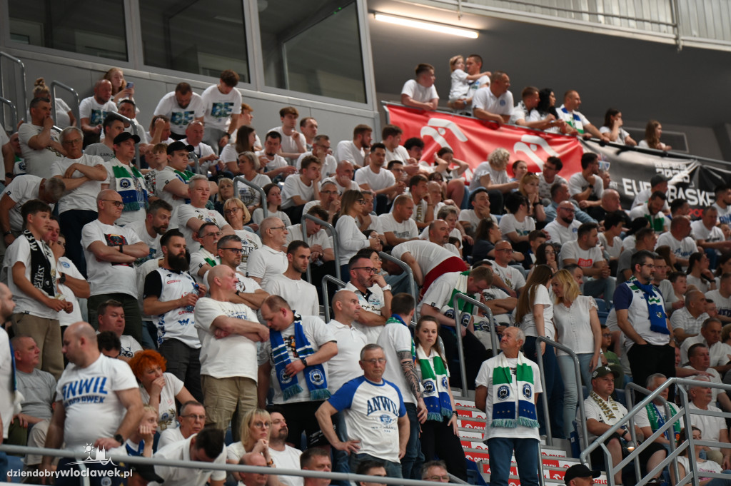 Kibice na meczu Anwil Włocławek vs. Legia Warszawa