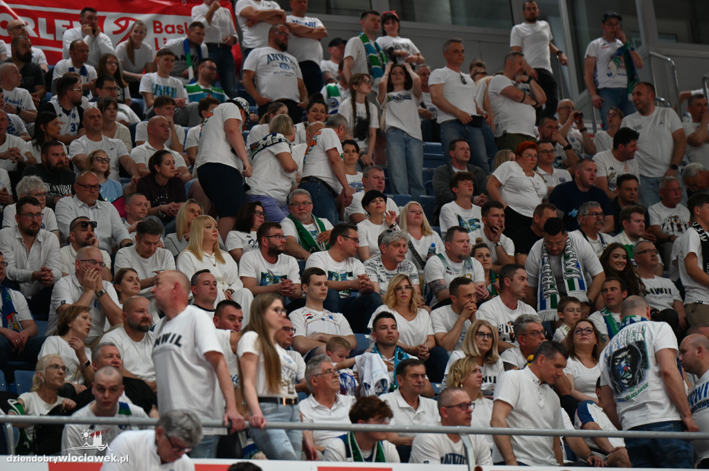 Kibice na meczu Anwil Włocławek vs. Legia Warszawa