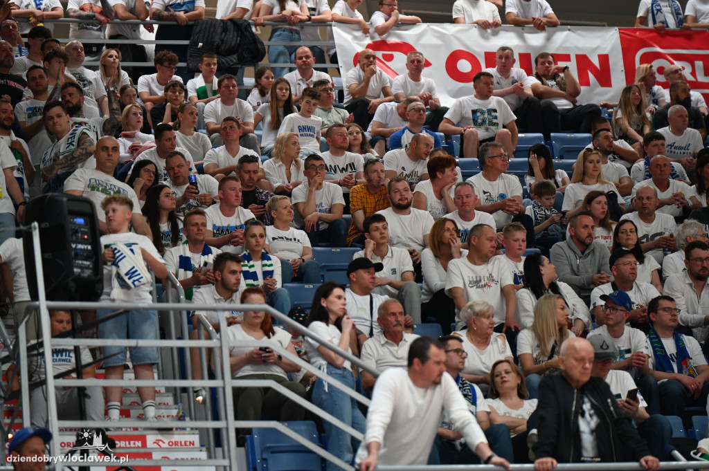 Kibice na meczu Anwil Włocławek vs. Legia Warszawa
