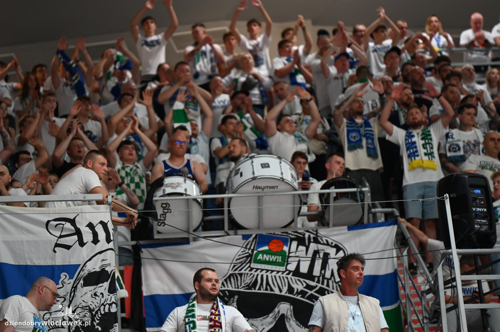 Kibice na meczu Anwil Włocławek vs. Legia Warszawa