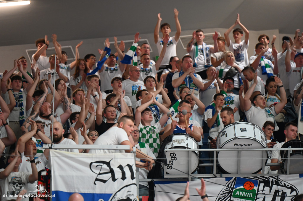 Kibice na meczu Anwil Włocławek vs. Legia Warszawa