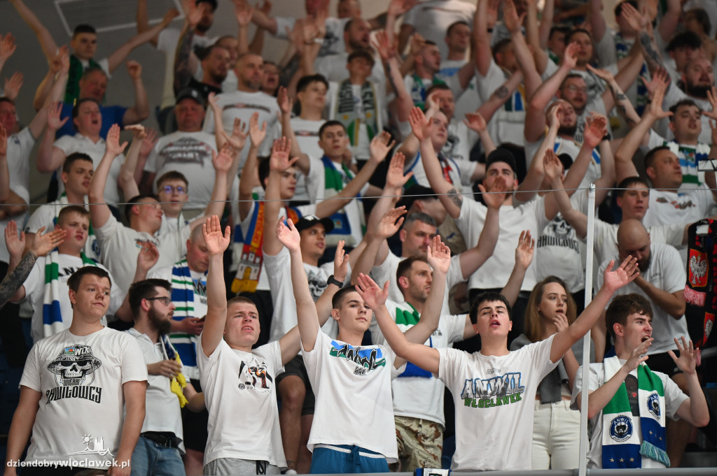 Kibice na meczu Anwil Włocławek vs. Legia Warszawa