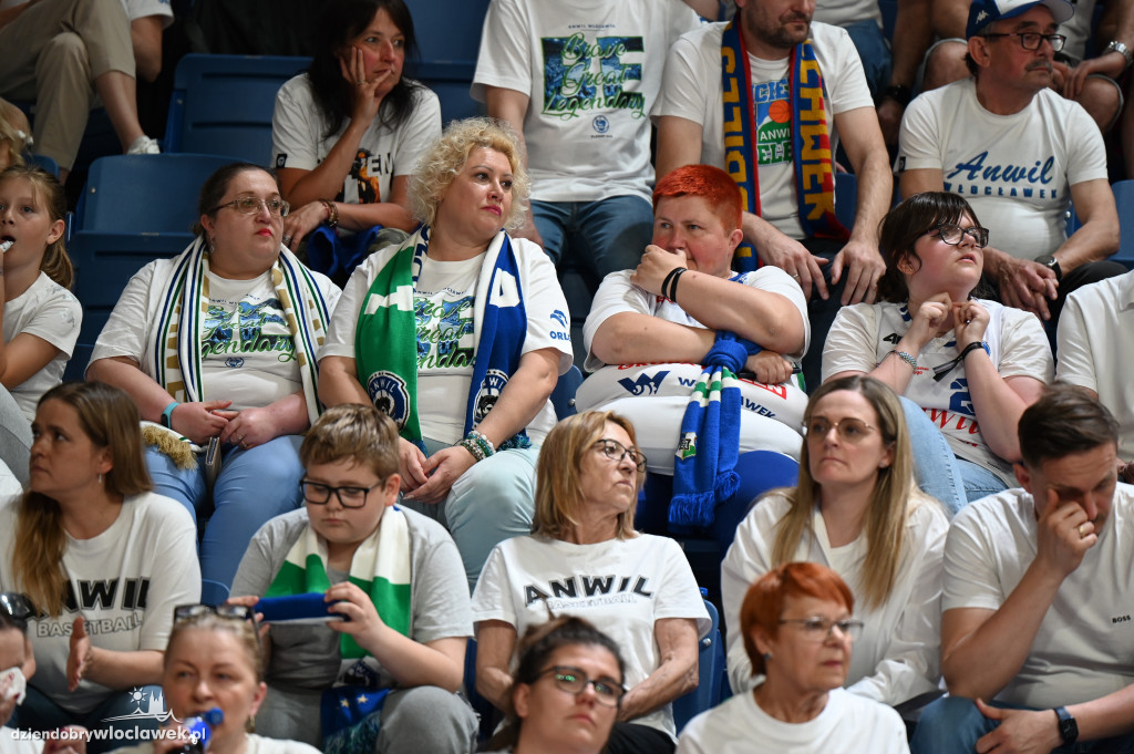 Kibice na meczu Anwil Włocławek vs. Legia Warszawa
