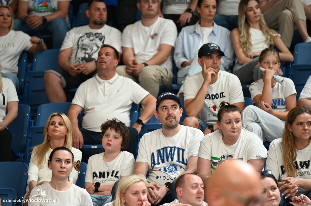 Kibice na meczu Anwil Włocławek vs. Legia Warszawa