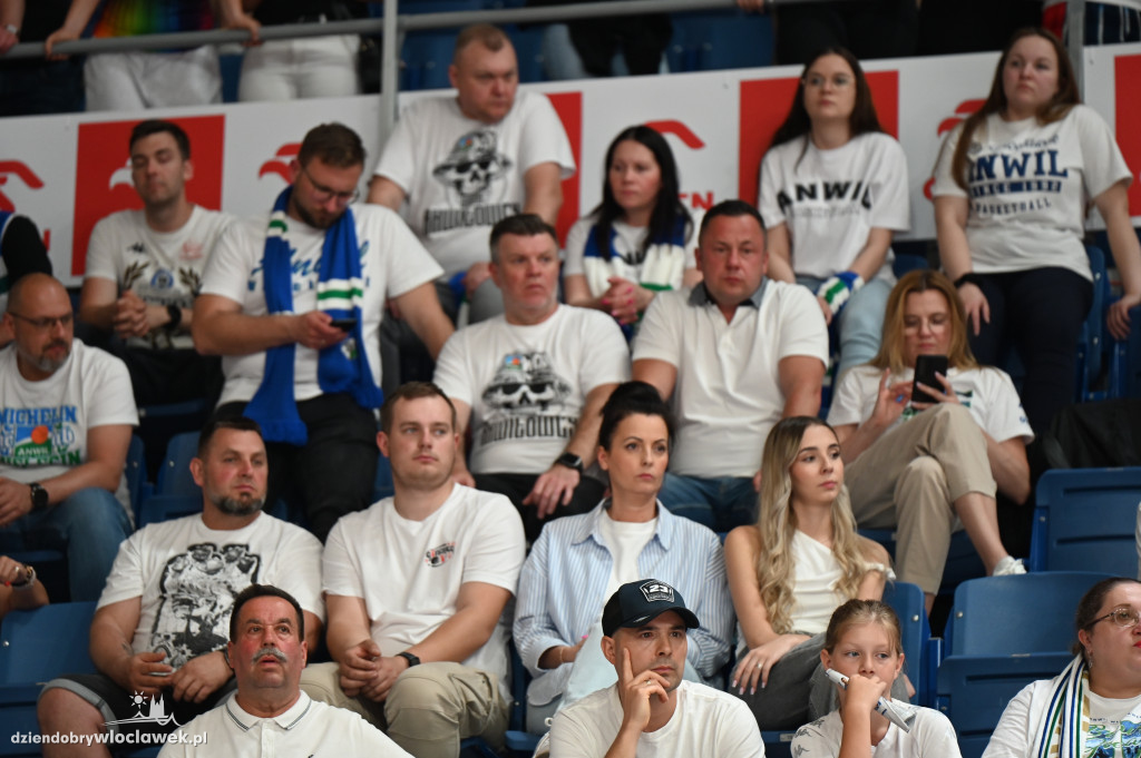 Kibice na meczu Anwil Włocławek vs. Legia Warszawa