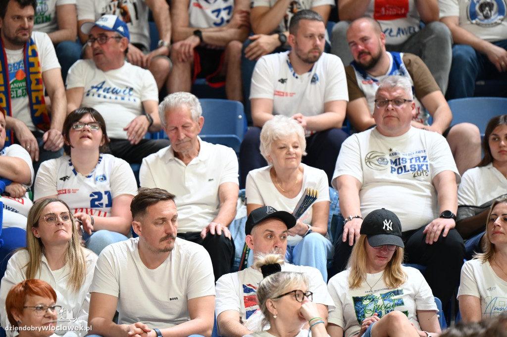 Kibice na meczu Anwil Włocławek vs. Legia Warszawa
