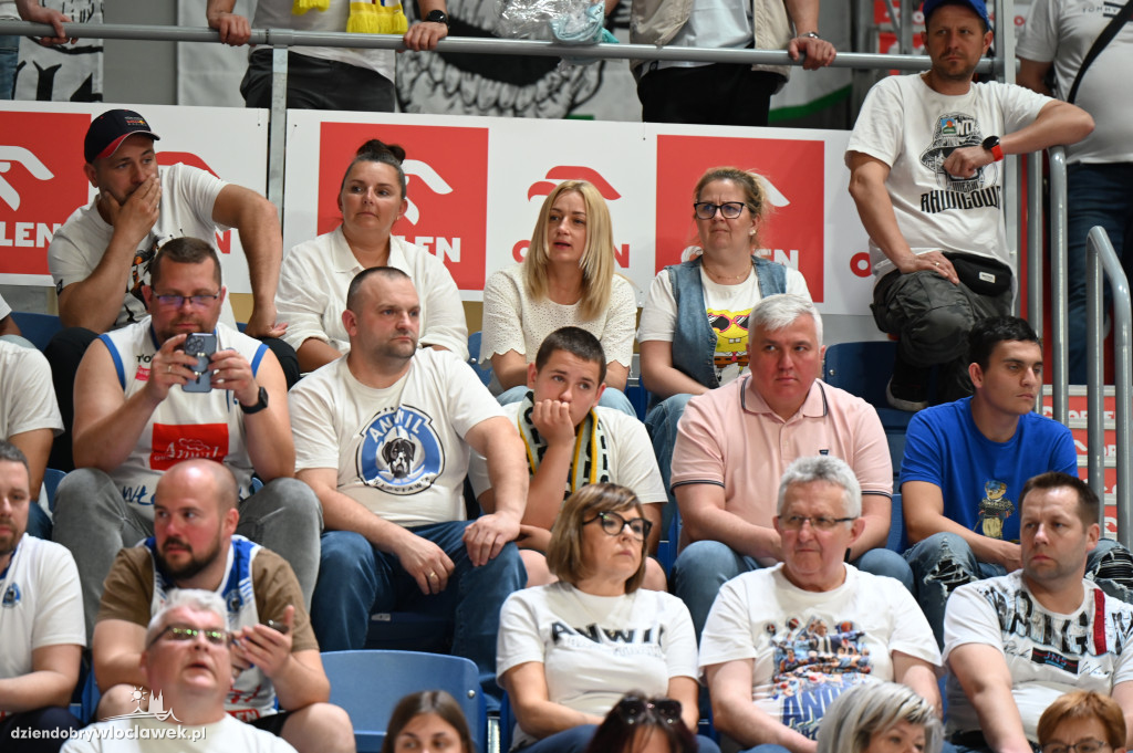 Kibice na meczu Anwil Włocławek vs. Legia Warszawa