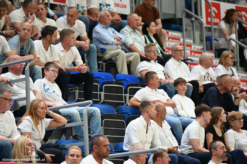 Kibice na meczu Anwil Włocławek vs. Legia Warszawa