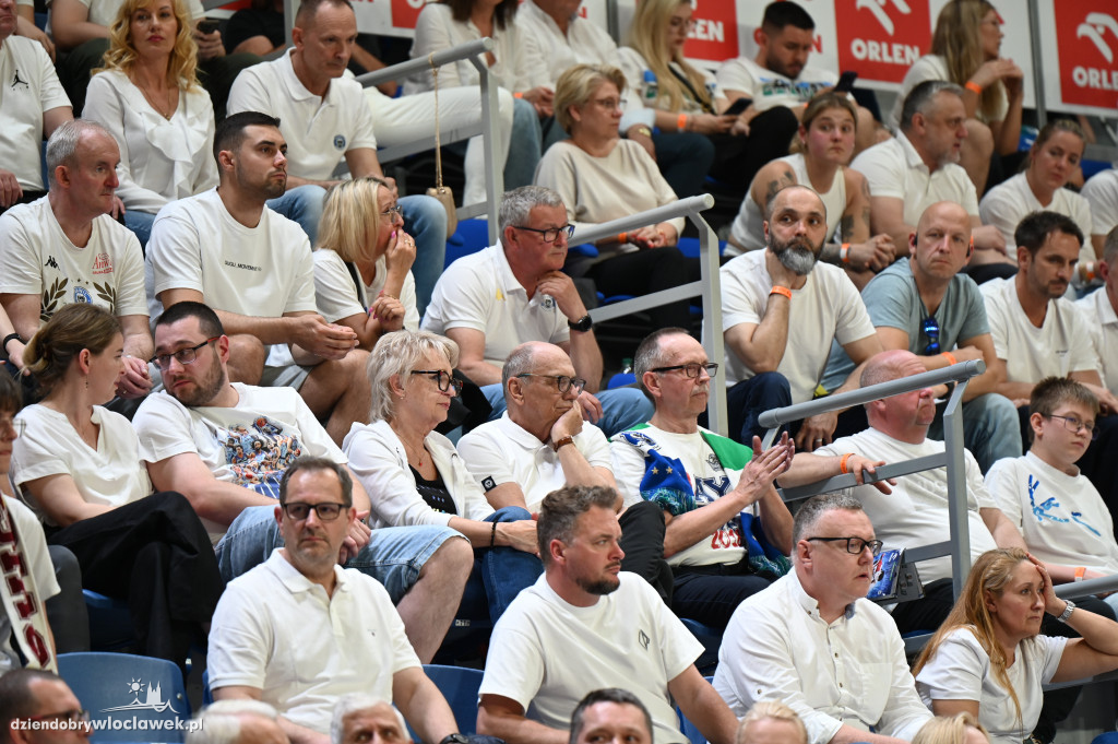 Kibice na meczu Anwil Włocławek vs. Legia Warszawa