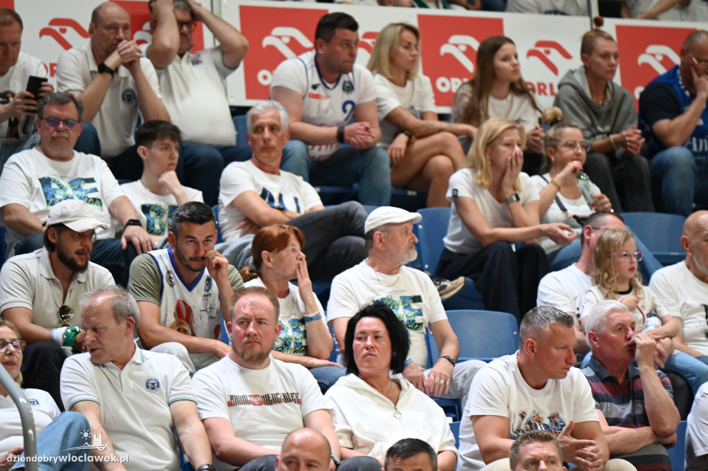 Kibice na meczu Anwil Włocławek vs. Legia Warszawa