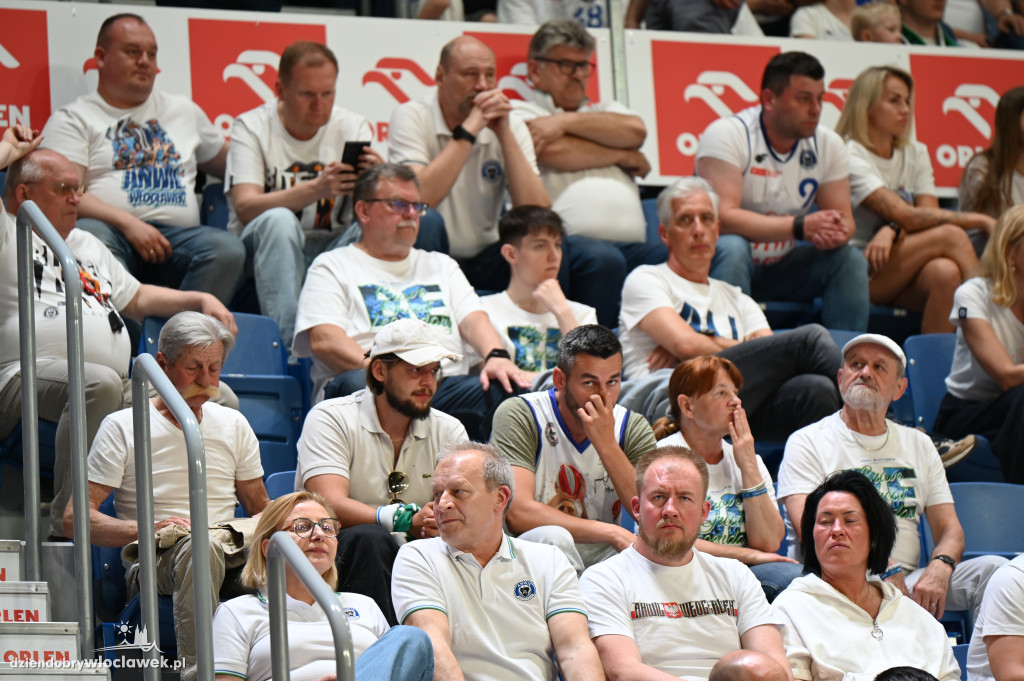 Kibice na meczu Anwil Włocławek vs. Legia Warszawa