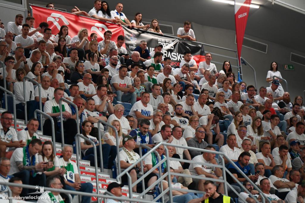 Kibice na meczu Anwil Włocławek vs. Legia Warszawa