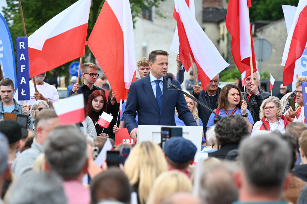 Rafał Trzaskowski we Włocławku