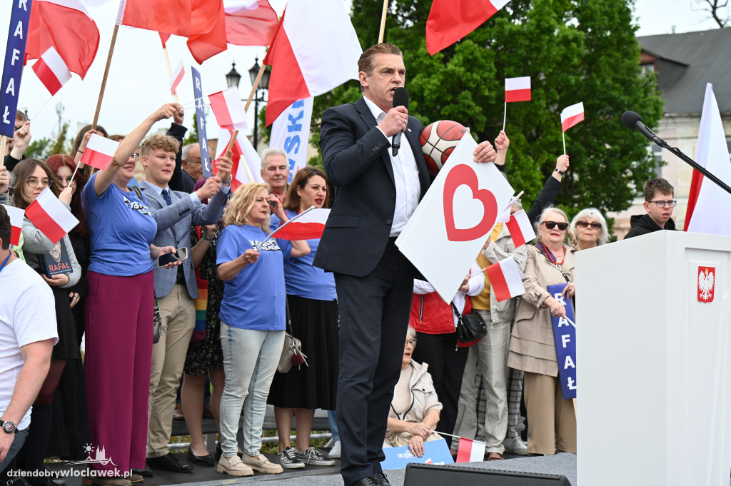 Rafał Trzaskowski we Włocławku