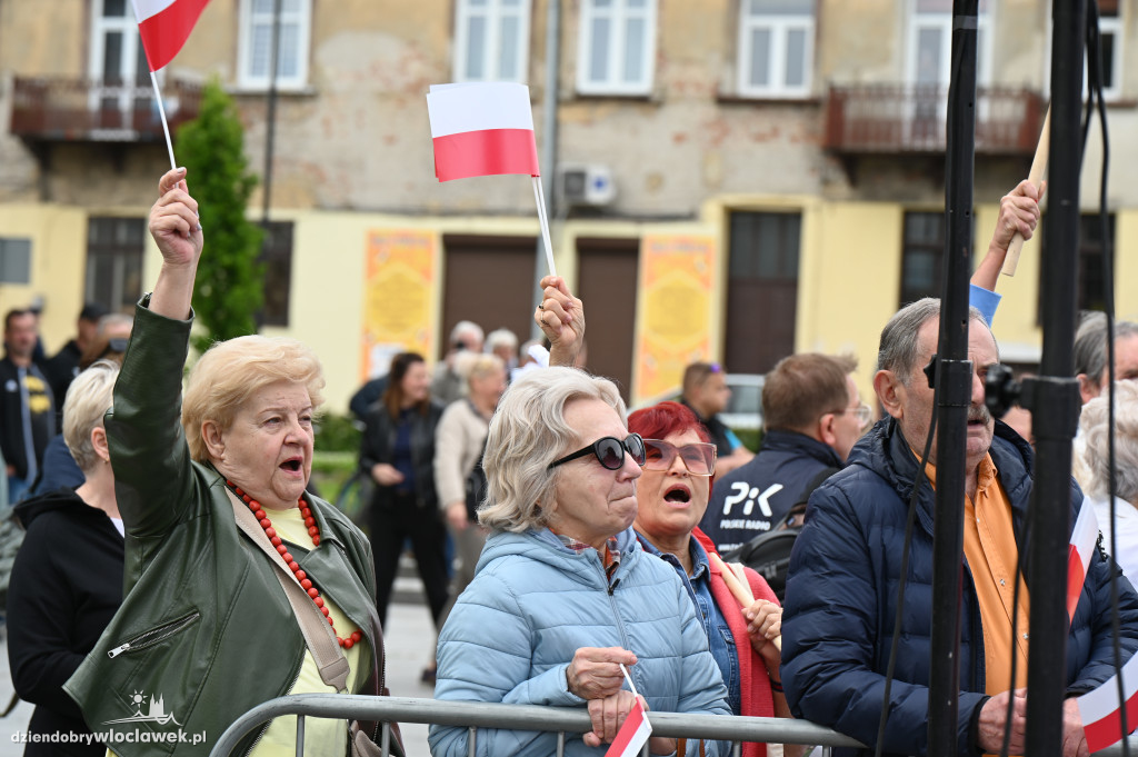 Rafał Trzaskowski we Włocławku