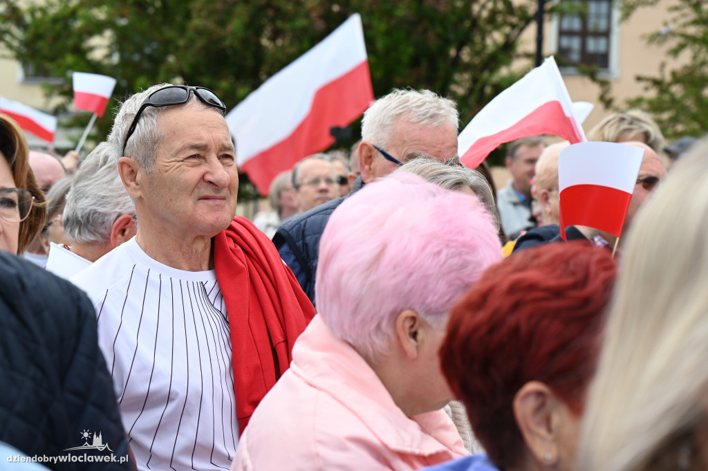 Rafał Trzaskowski we Włocławku
