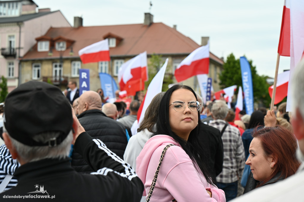 Rafał Trzaskowski we Włocławku