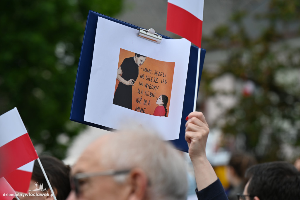 Rafał Trzaskowski we Włocławku