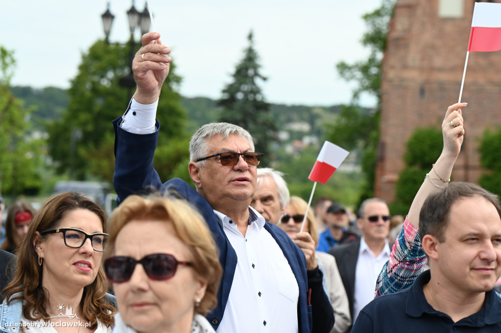 Rafał Trzaskowski we Włocławku