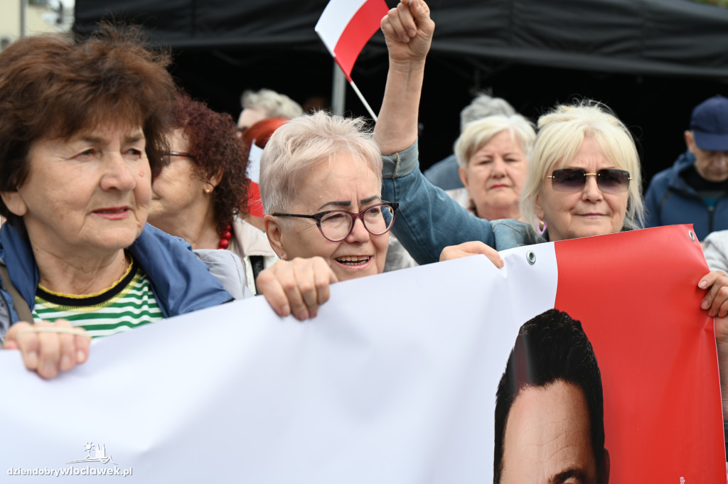 Rafał Trzaskowski we Włocławku