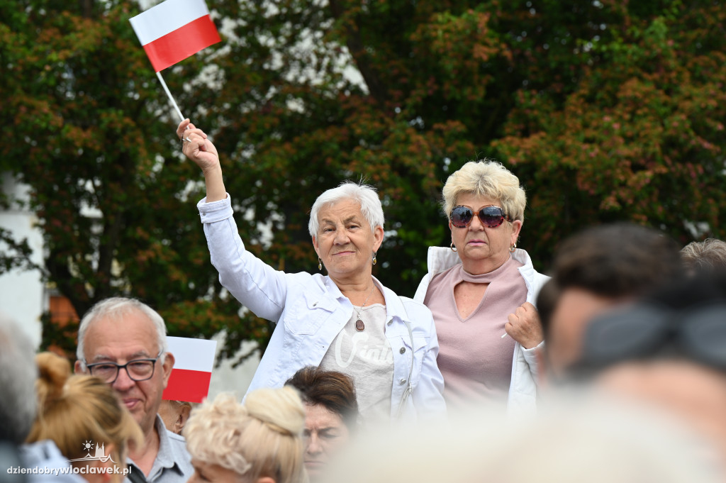 Rafał Trzaskowski we Włocławku