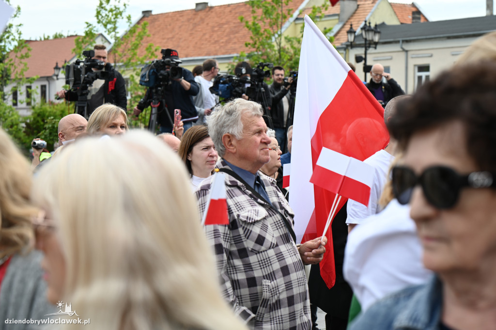 Rafał Trzaskowski we Włocławku