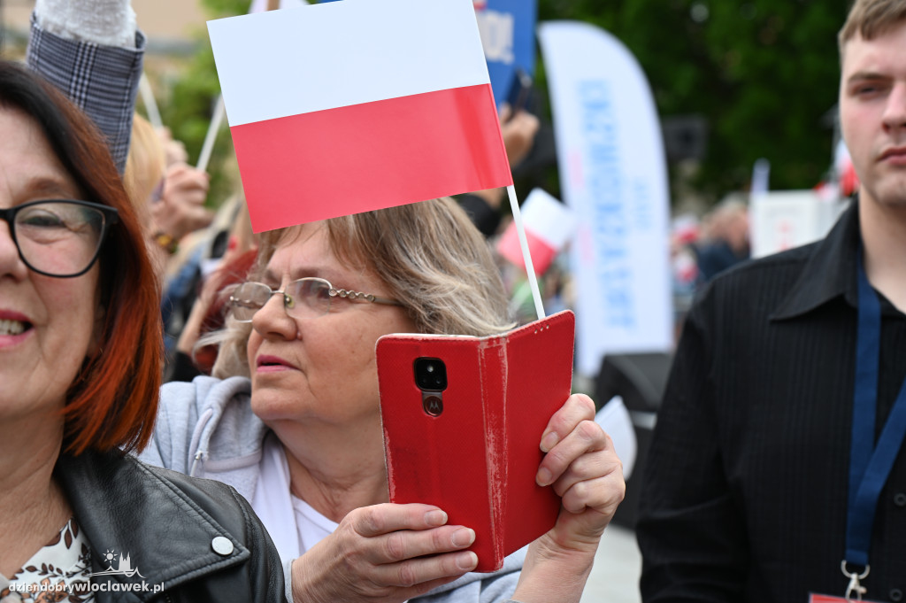 Rafał Trzaskowski we Włocławku