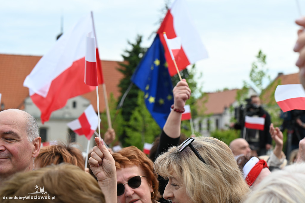 Rafał Trzaskowski we Włocławku