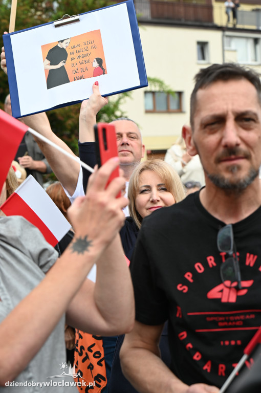 Rafał Trzaskowski we Włocławku