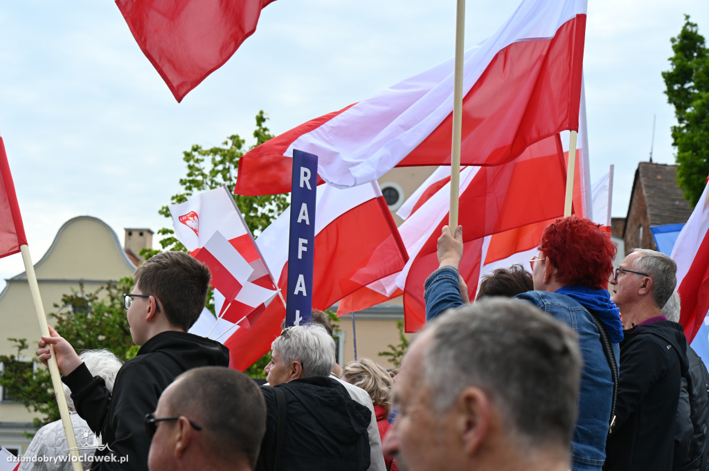 Rafał Trzaskowski we Włocławku