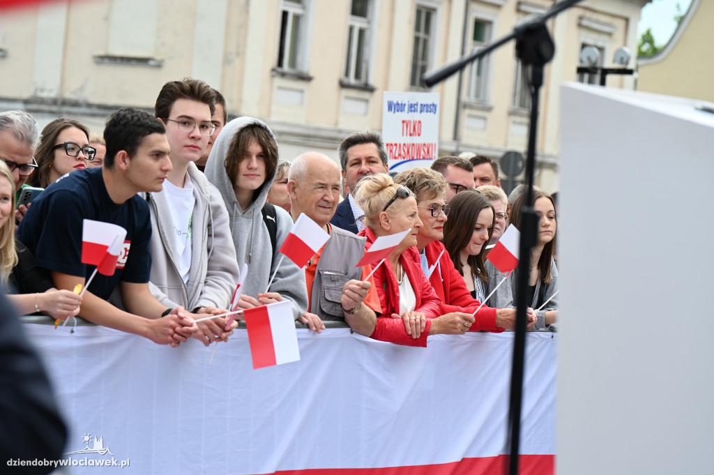 Rafał Trzaskowski we Włocławku