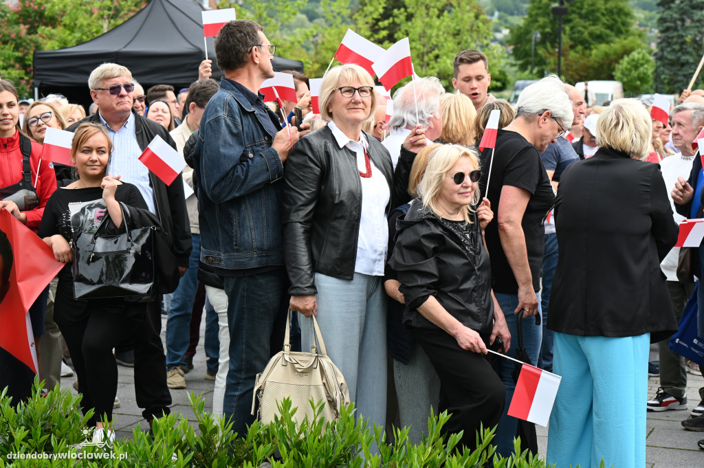 Rafał Trzaskowski we Włocławku
